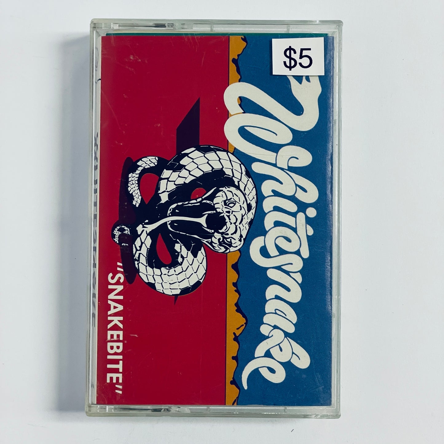 Whitesnake – Snakebite cassette tape (used)