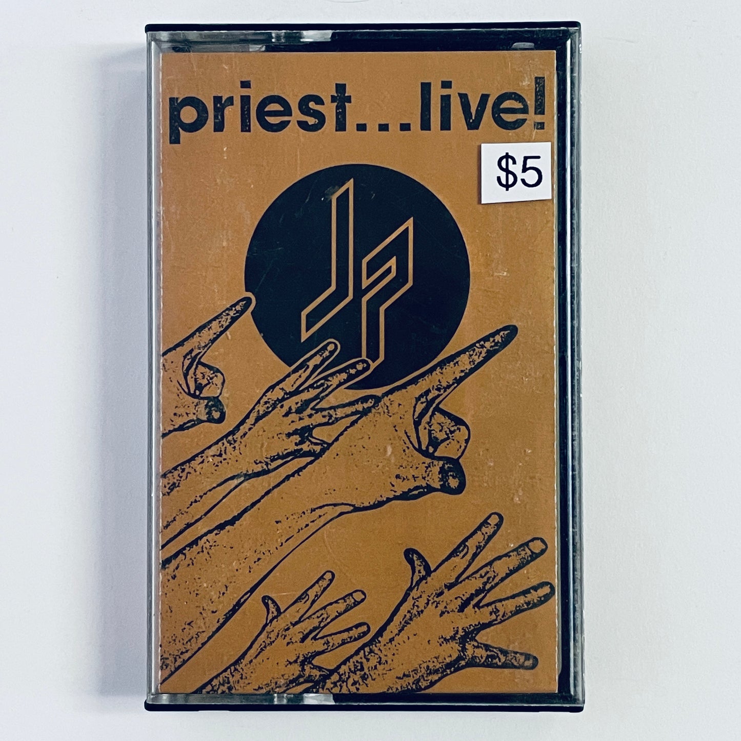 Judas Priest – Priest... Live! cassette tape (used)
