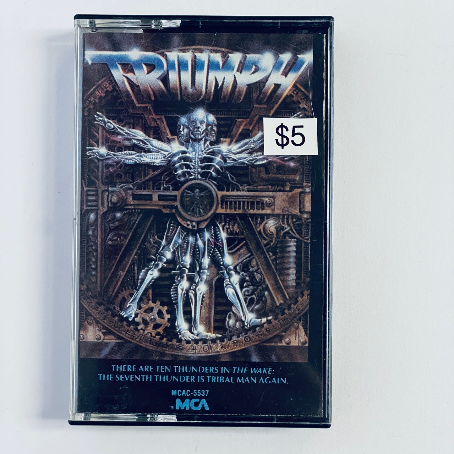 Triumph – Thunder Seven cassette tape (used)