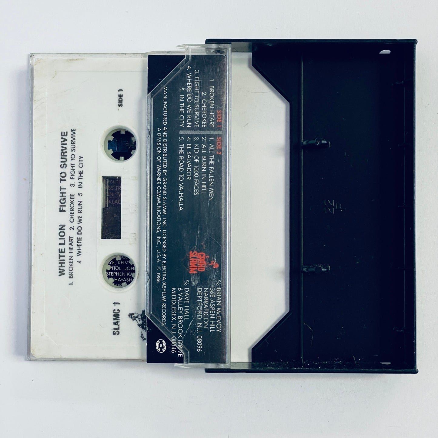 White Lion – Fight To Survive cassette tape (used)