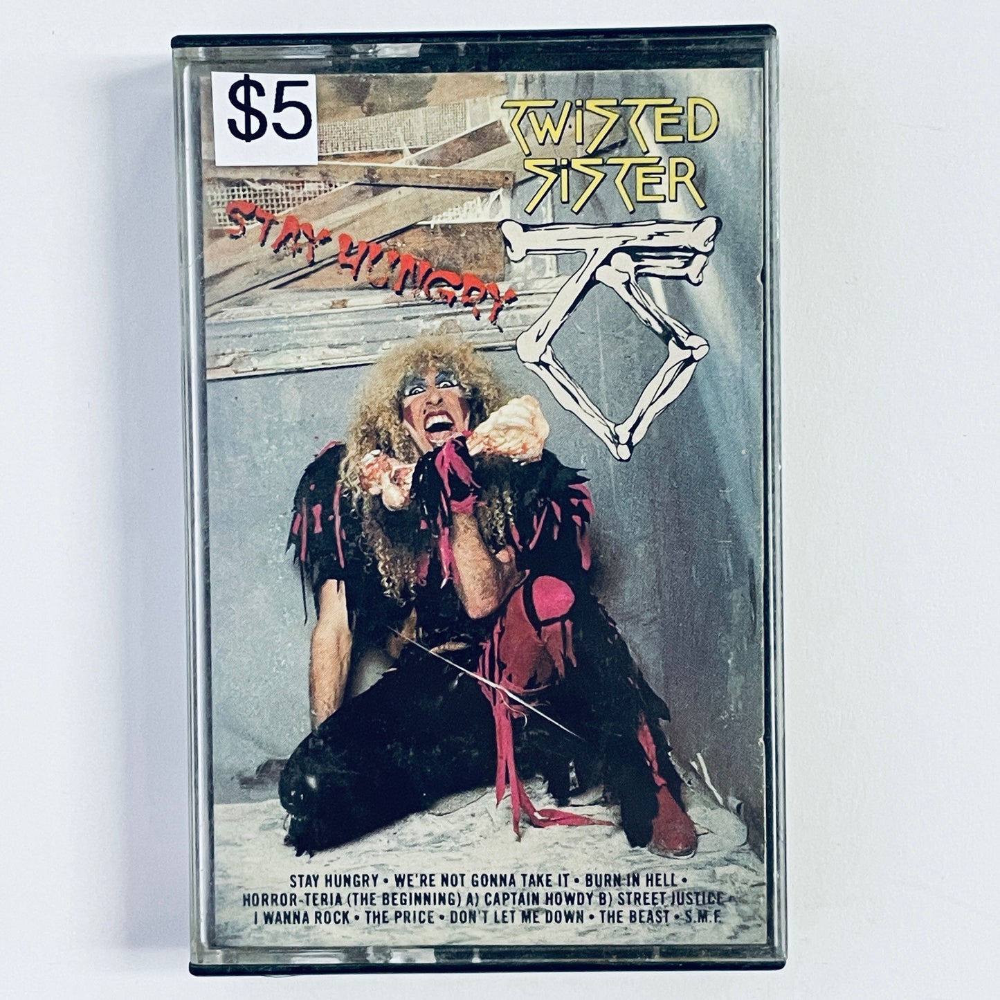 Twisted Sister – Stay Hungry cassette tape (used)