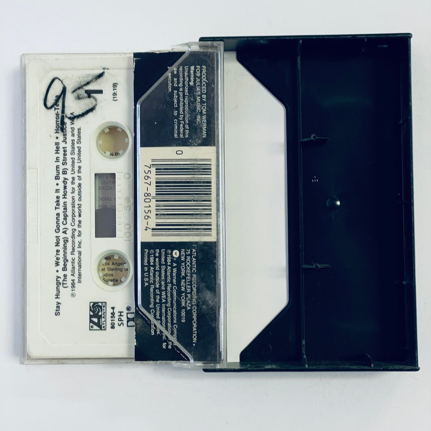 Twisted Sister – Stay Hungry cassette tape (used)