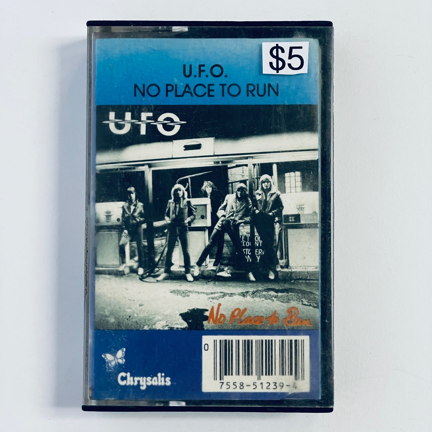 UFO - No Place to Run cassette tape (used)