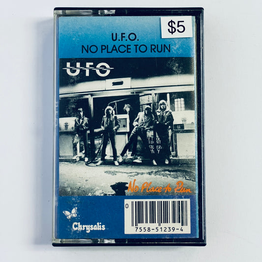 UFO - No Place to Run cassette tape (used)