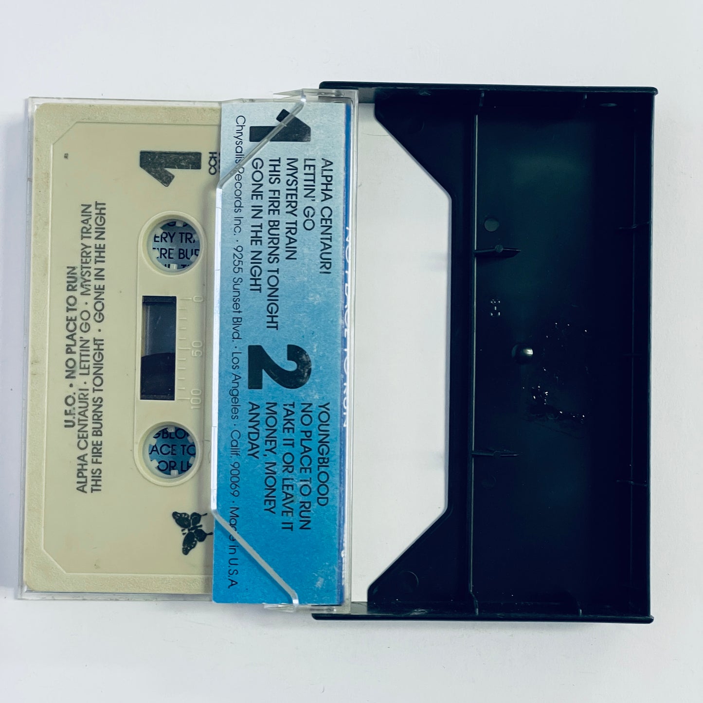 UFO - No Place to Run cassette tape (used)