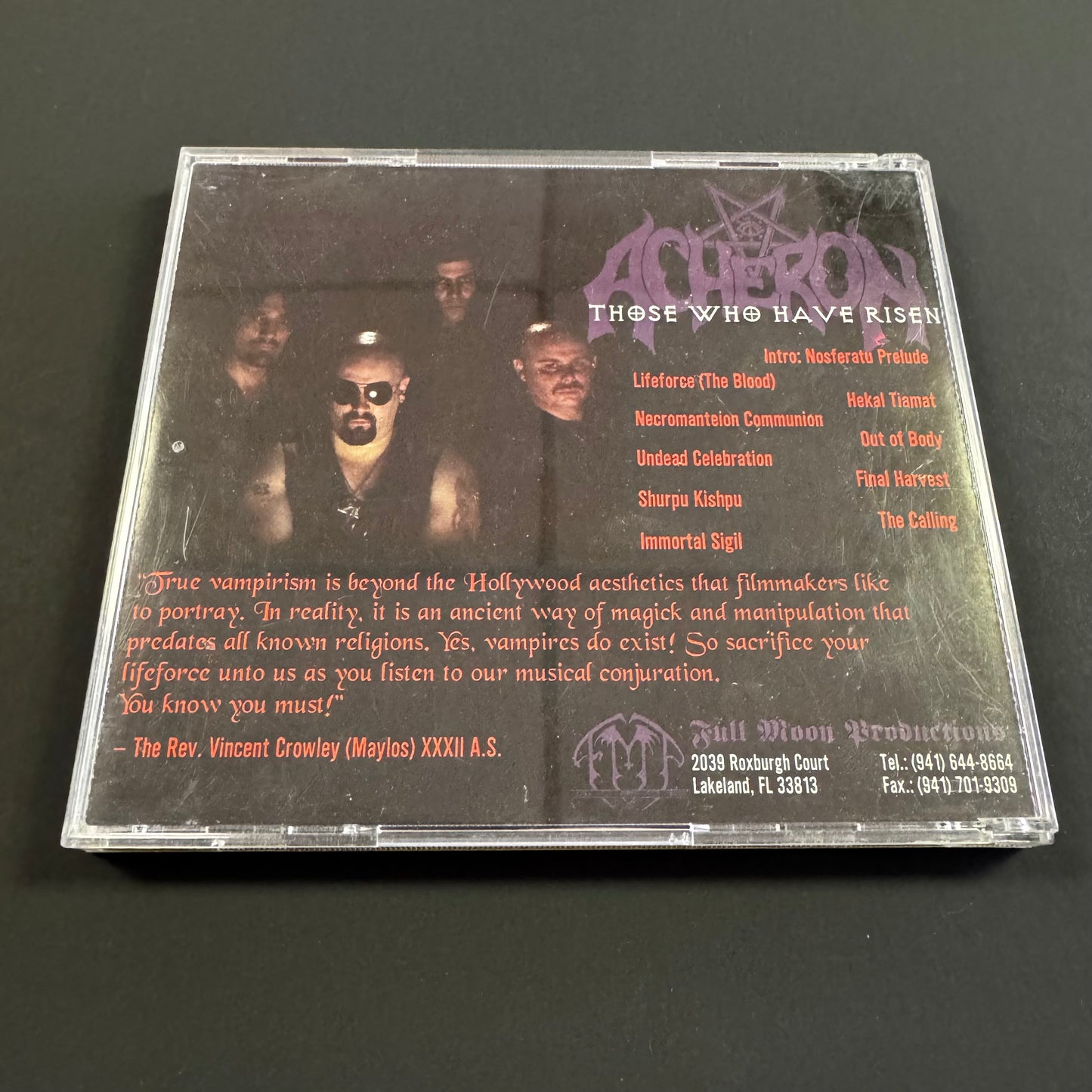 Acheron - Those Who Have Risen CD (used)