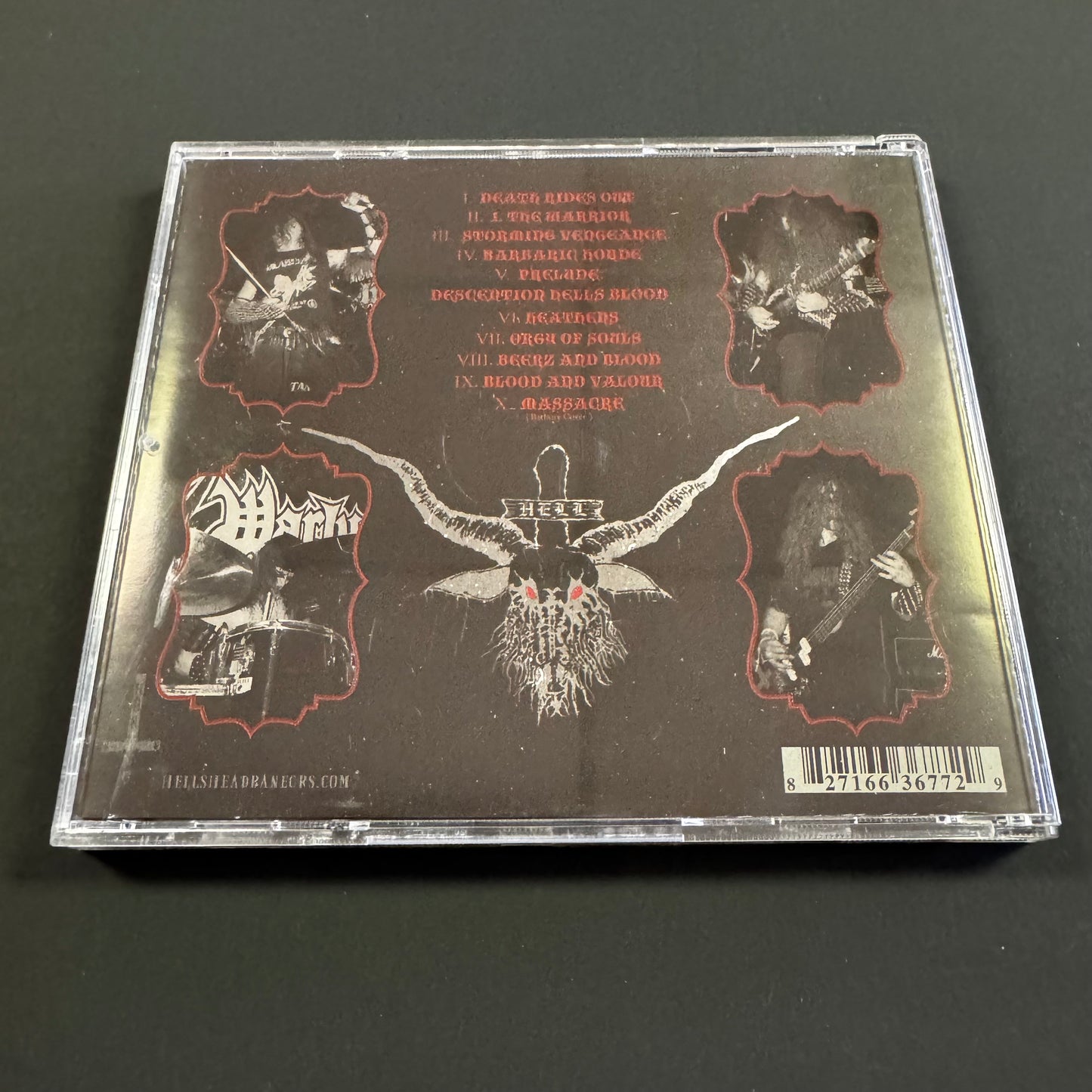 Bestial Warlust - Storming Bestial Legions (Live 1996) CD (used)