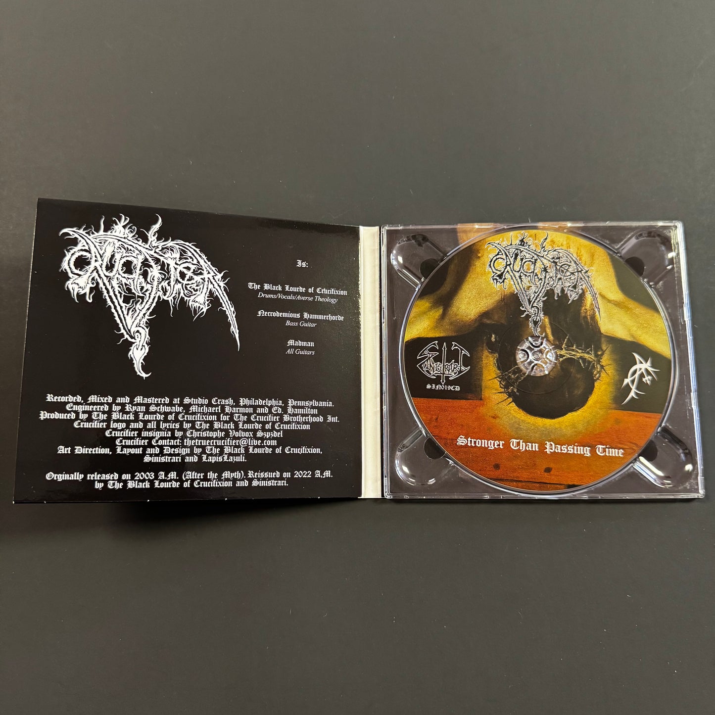 Crucifier - Stronger Than Passing Time CD (used)