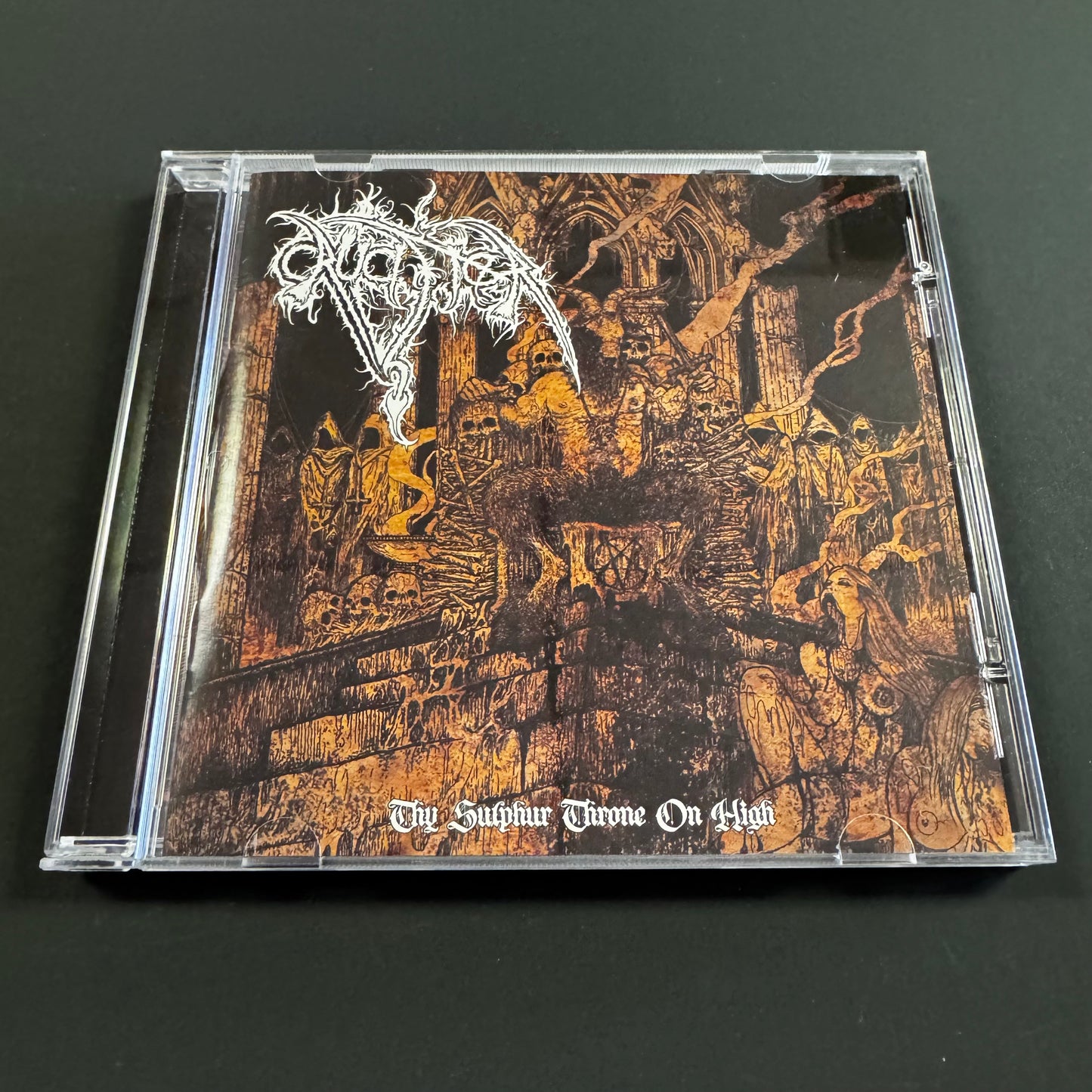 Crucifier - Thy Sulphur Throne On High CD (used)