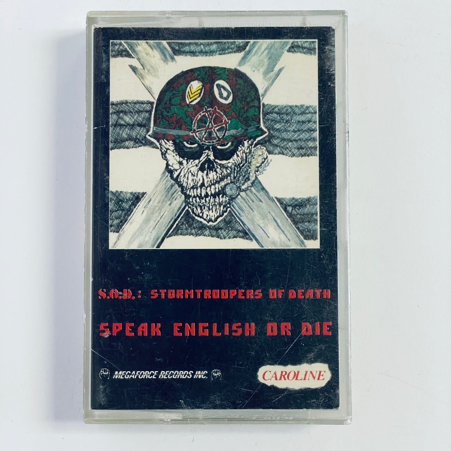 S.O.D. – Speak English Or Die cassette tape (used)