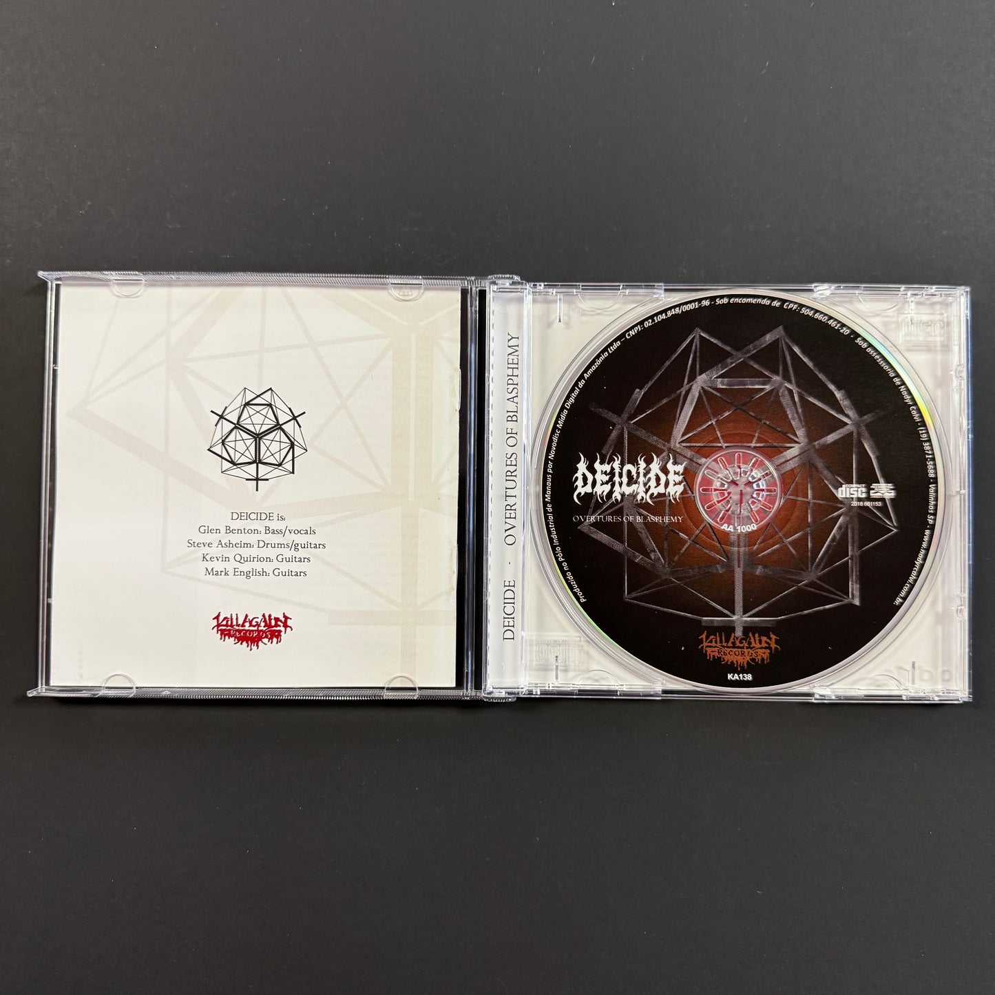 Deicide - Overtures of Blasphemy CD (used)