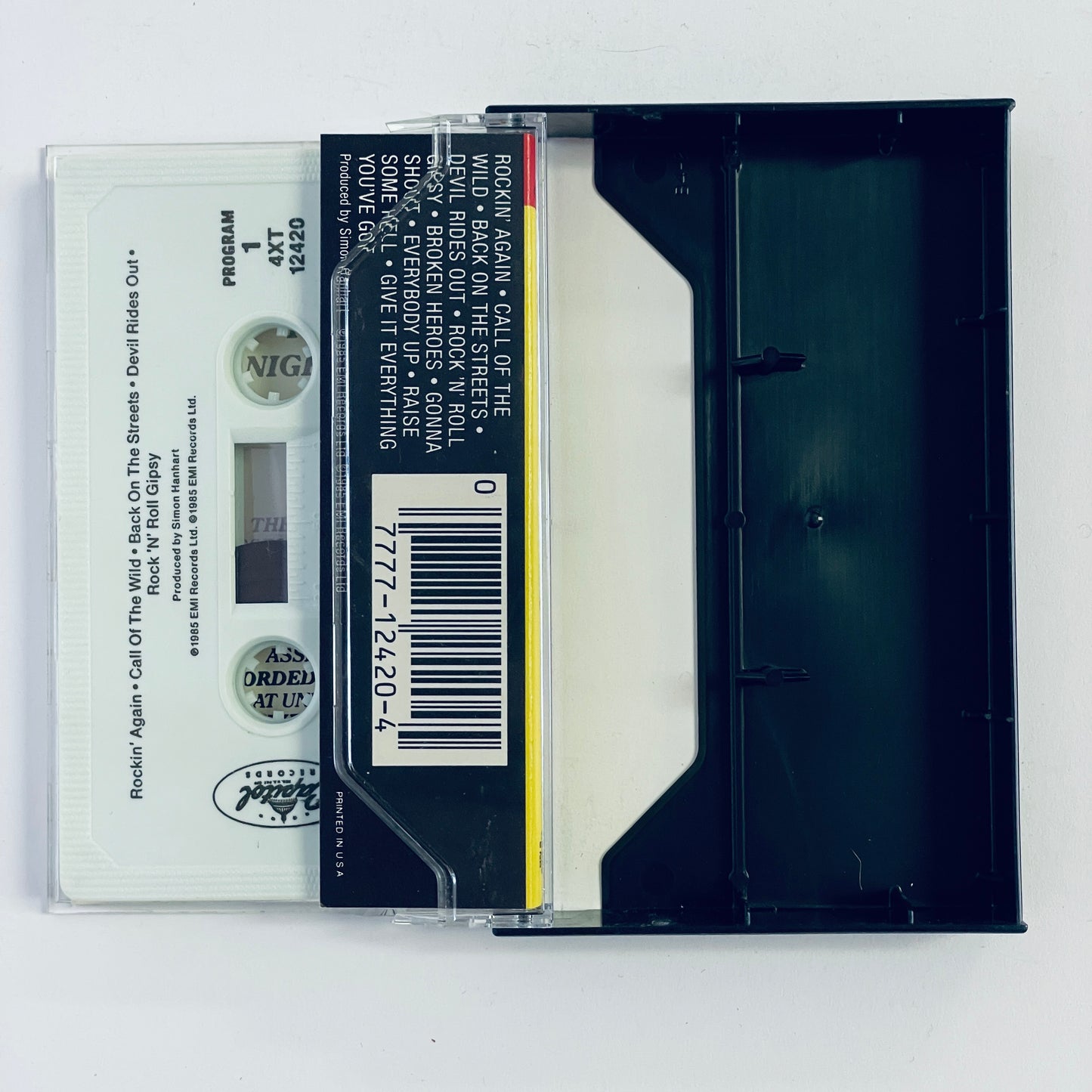 Saxon – Innocence Is No Excuse cassette tape (used)