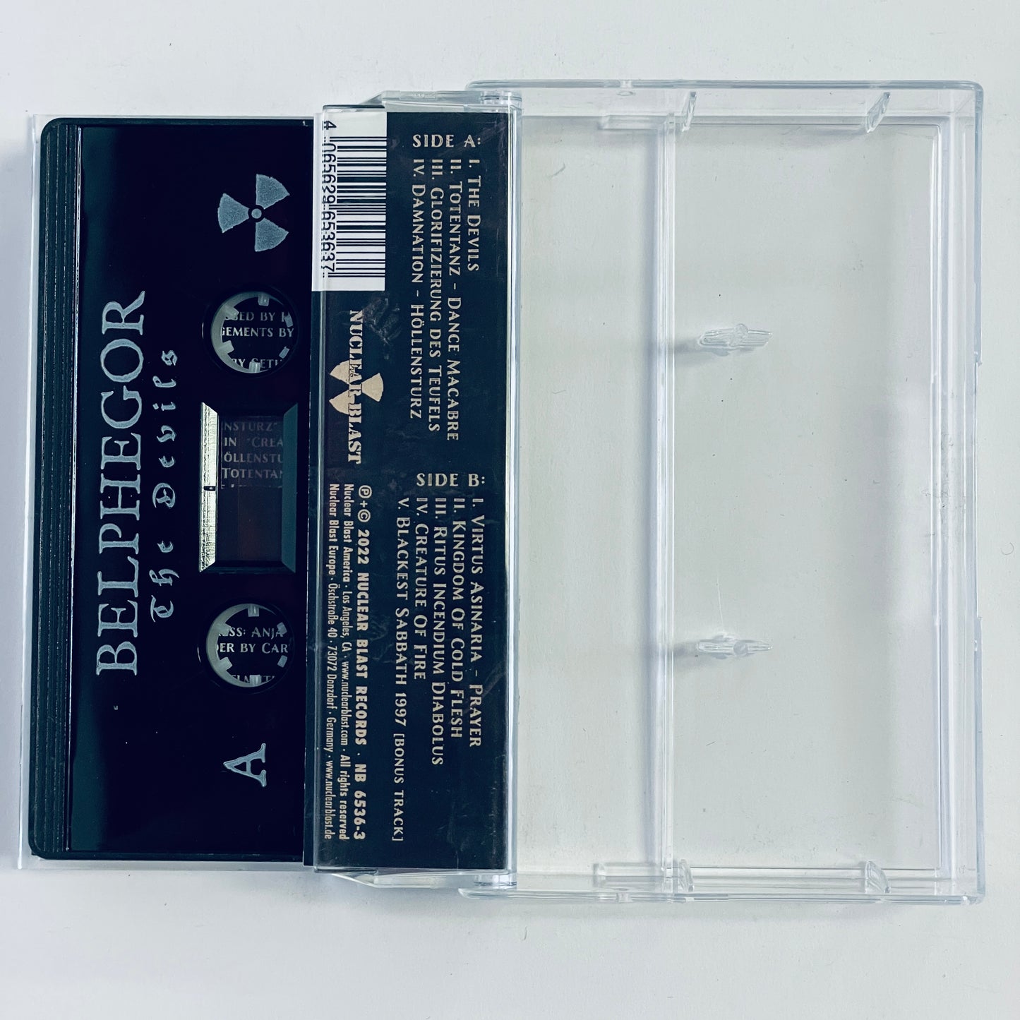 Belphegor – The Devils cassette tape (used)