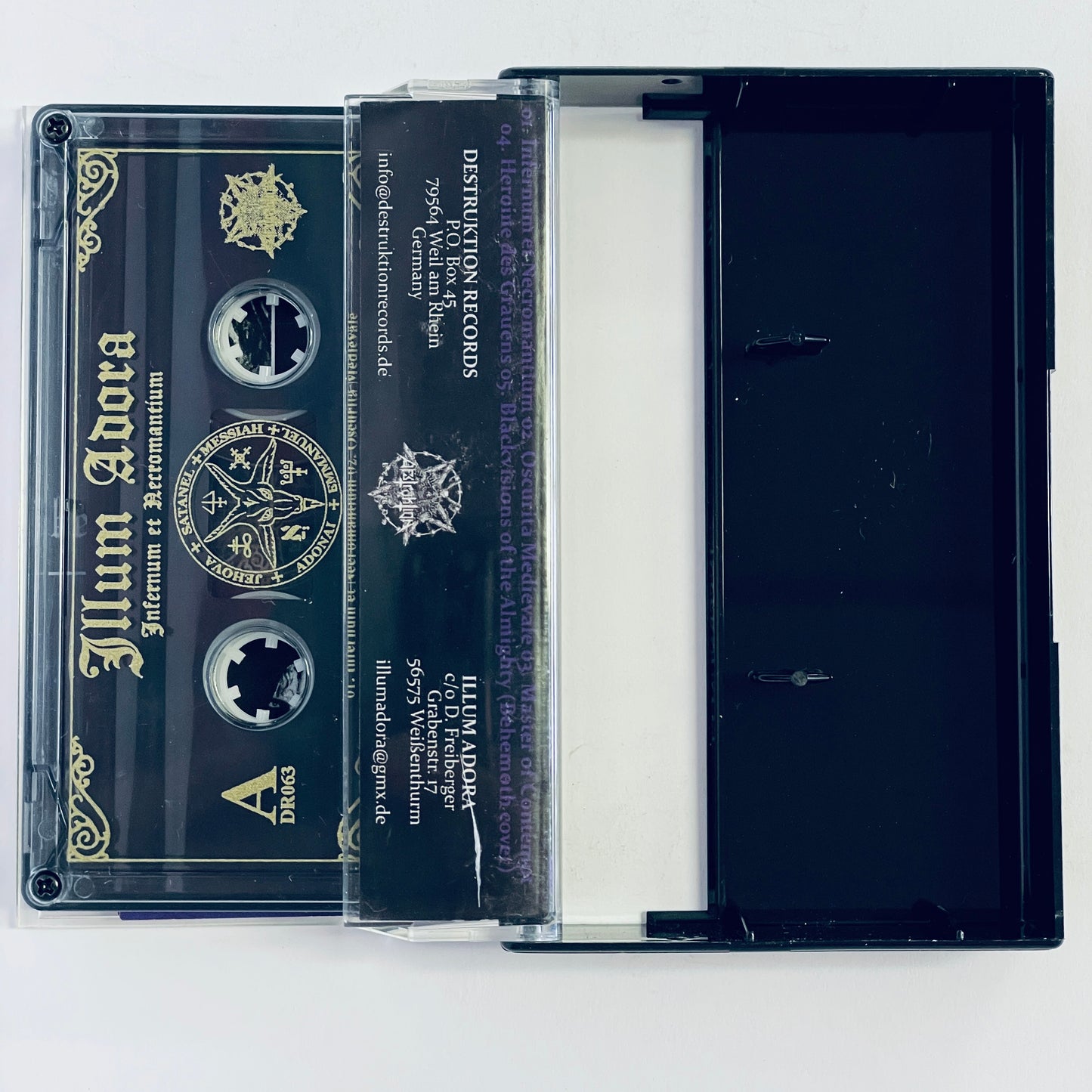 Illum Adora ‎– Infernum Et Necromantium cassette tape (used)