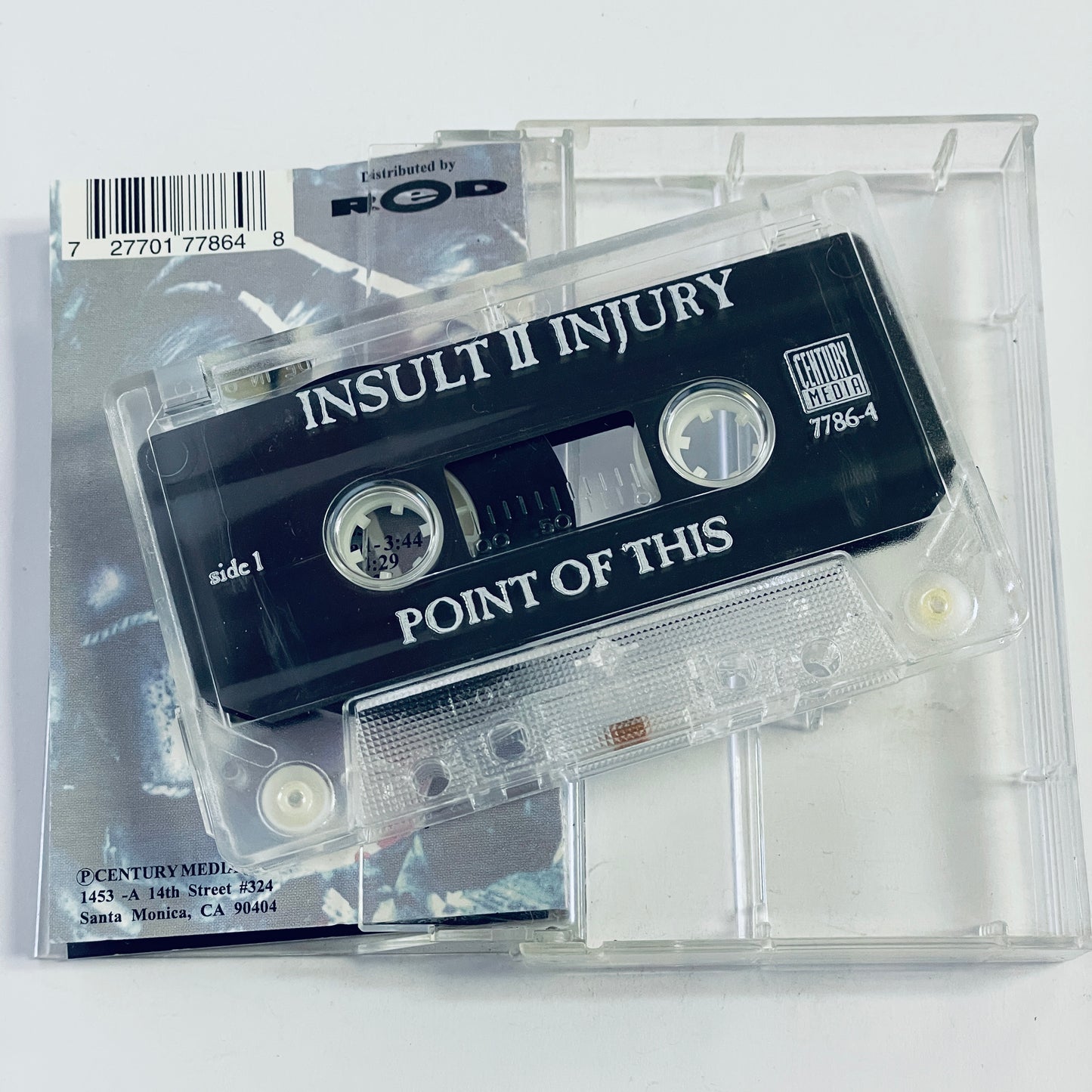 Insult II Injury – Point Of This cassette tape (used)