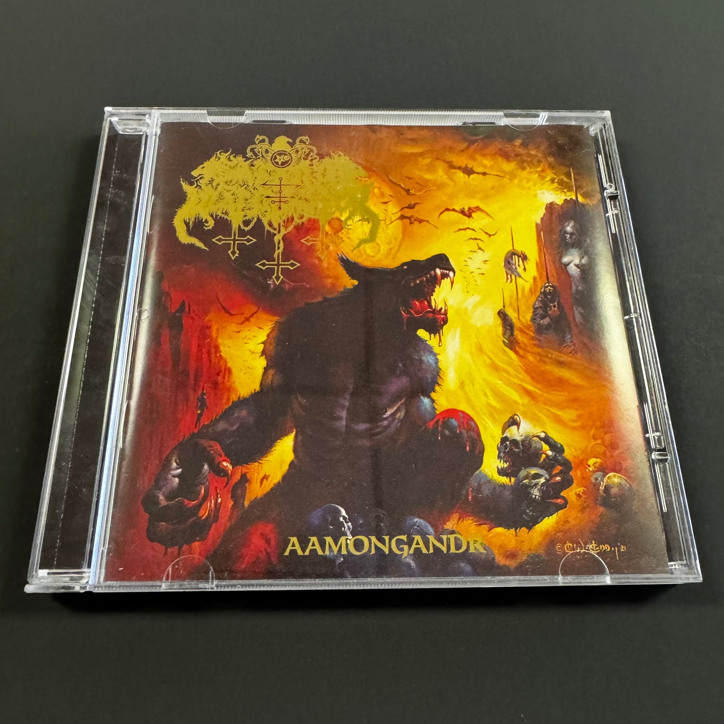 Satanic Warmaster - Aamongandr CD (used)