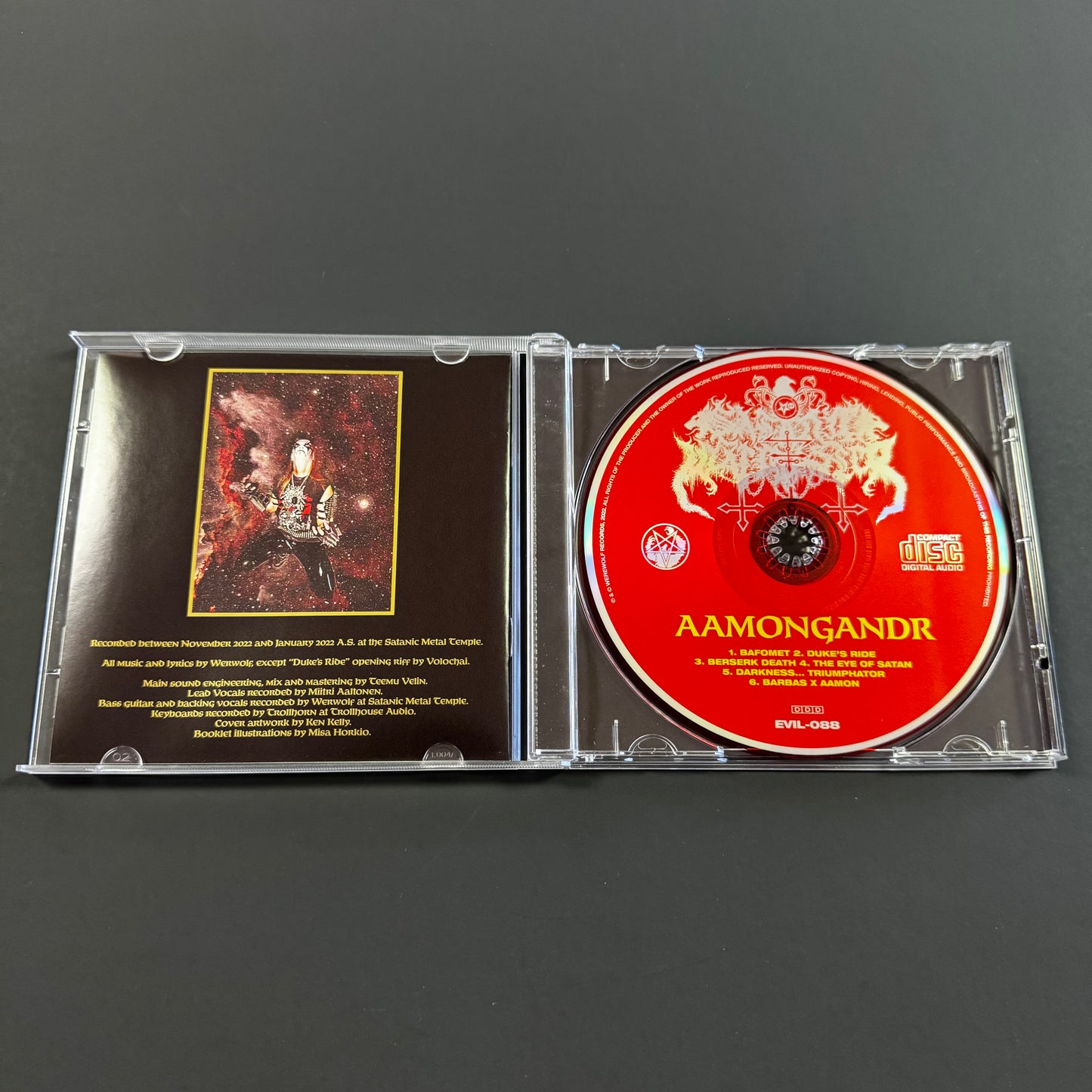 Satanic Warmaster - Aamongandr CD (used)