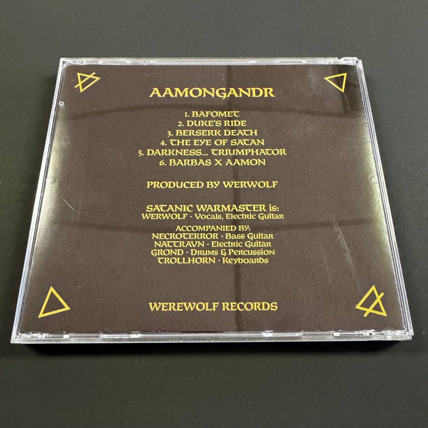 Satanic Warmaster - Aamongandr CD (used)