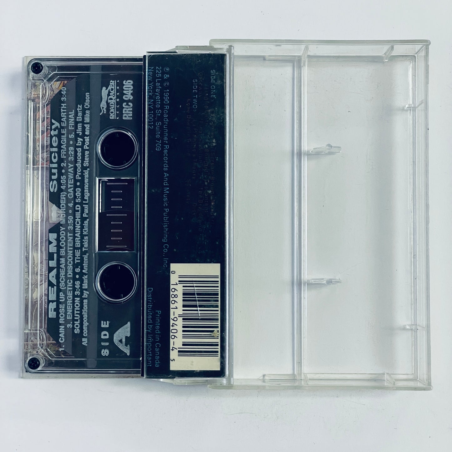 Realm – Suiciety cassette tape (used)