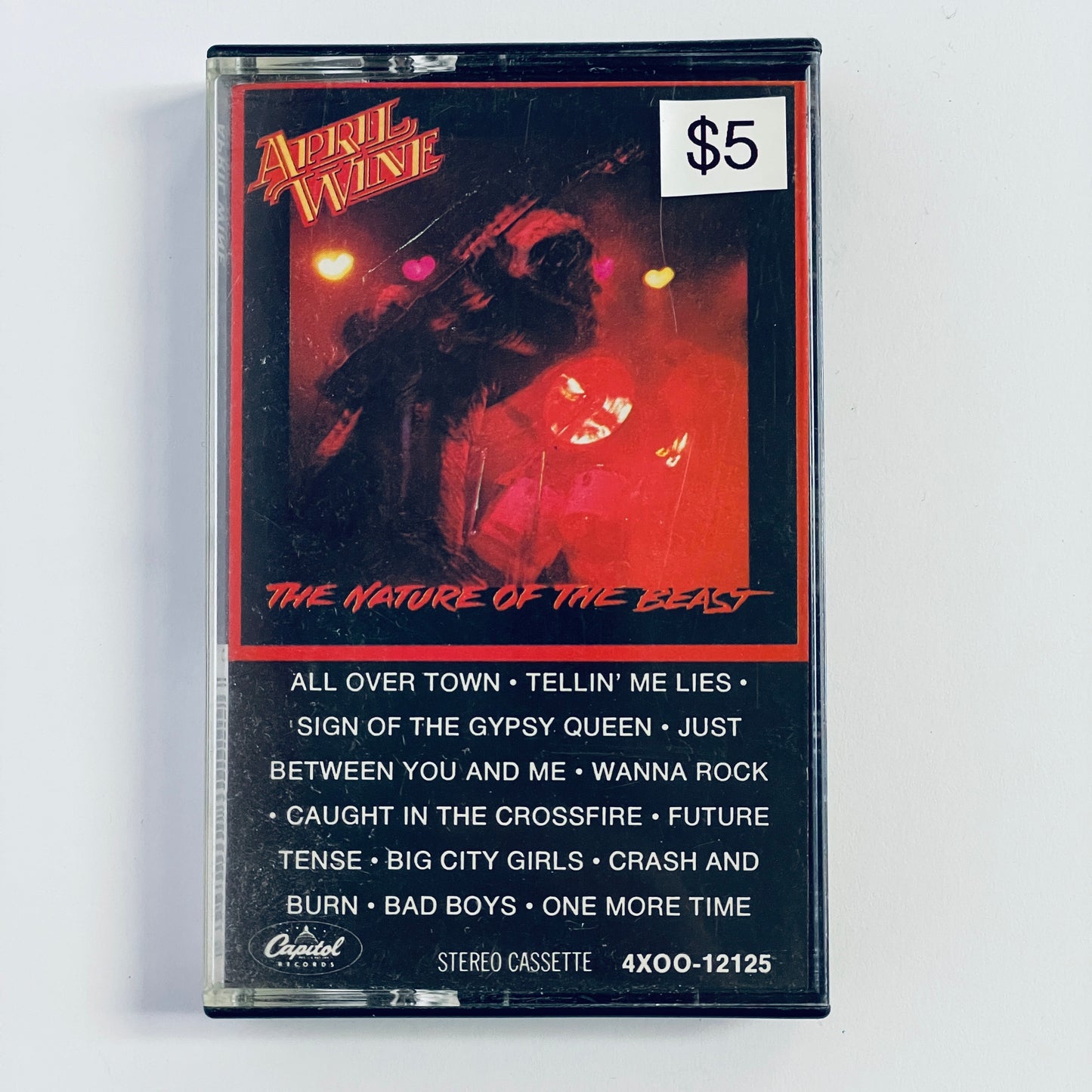 April Wine – The Nature Of The Beast cassette tape (used)