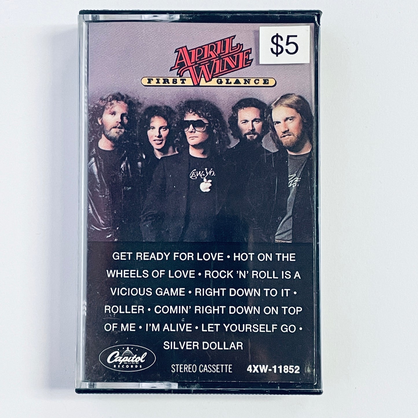 April Wine – First Glance cassette tape (used)