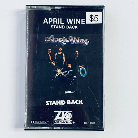 April Wine – Stand Back cassette tape (used)