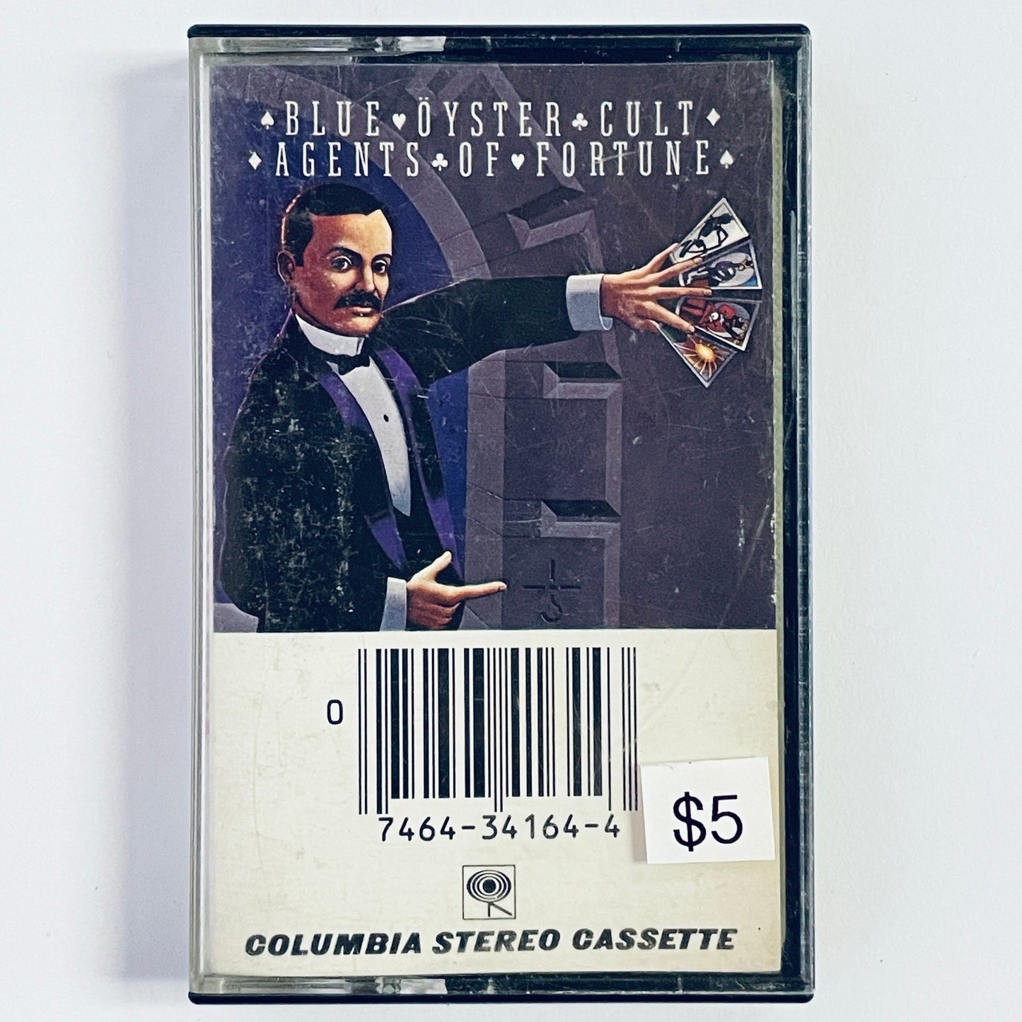 Blue Öyster Cult – Agents Of Fortune cassette tape (used)