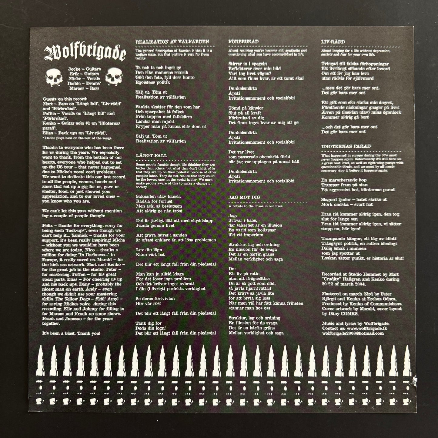 Wolfbrigade - A D-beat Odyssey 12" EP (used)