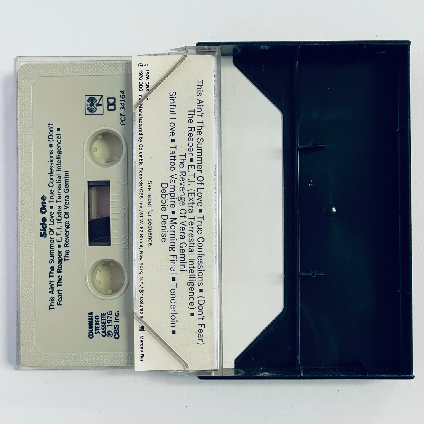 Blue Öyster Cult – Agents Of Fortune cassette tape (used)