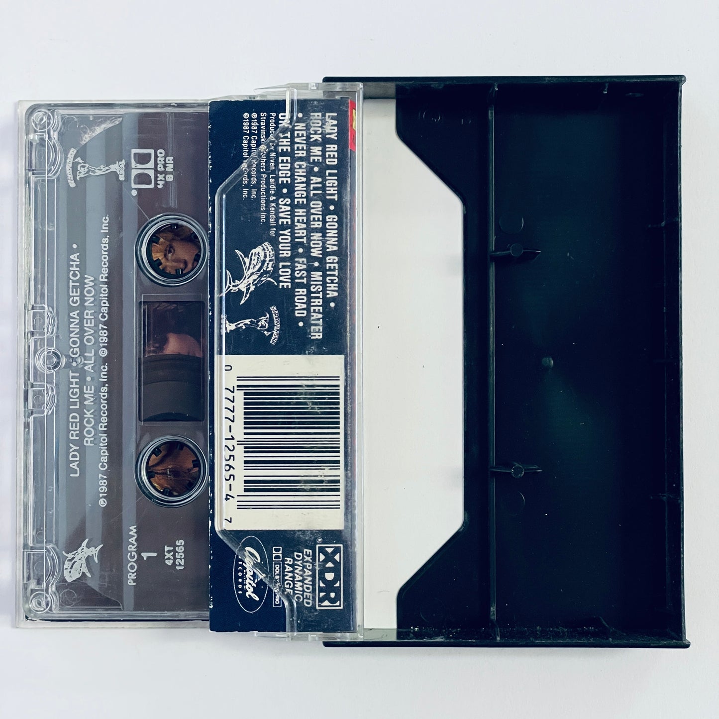 Great White – Once Bitten cassette tape (used)