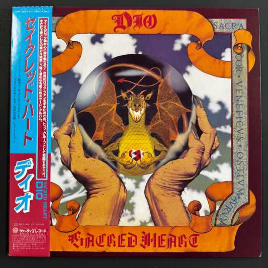 Dio - Sacred Heart original LP - Japanese pressing with obi (used)