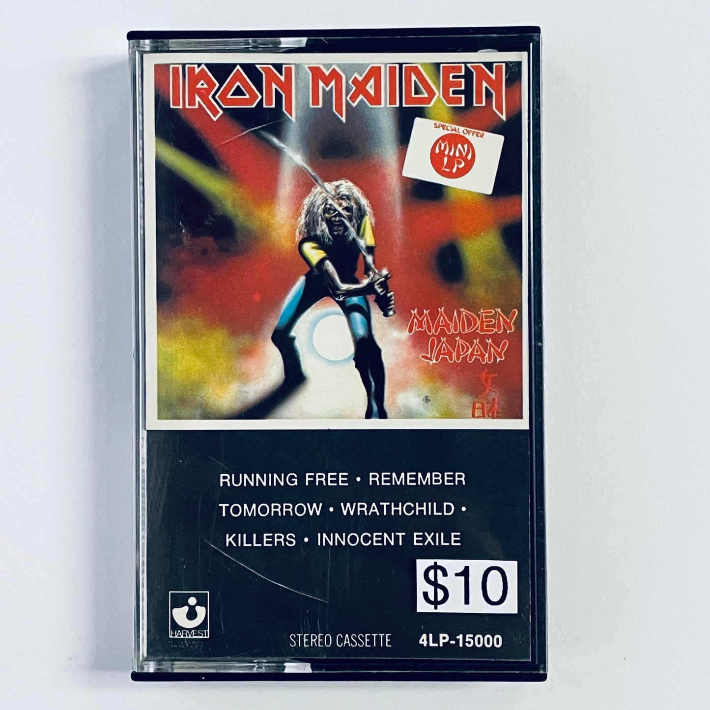 Iron Maiden - Maiden Japan cassette tape (used)