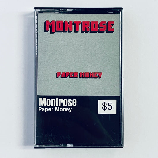 Montrose - Paper Money cassette tape (used)