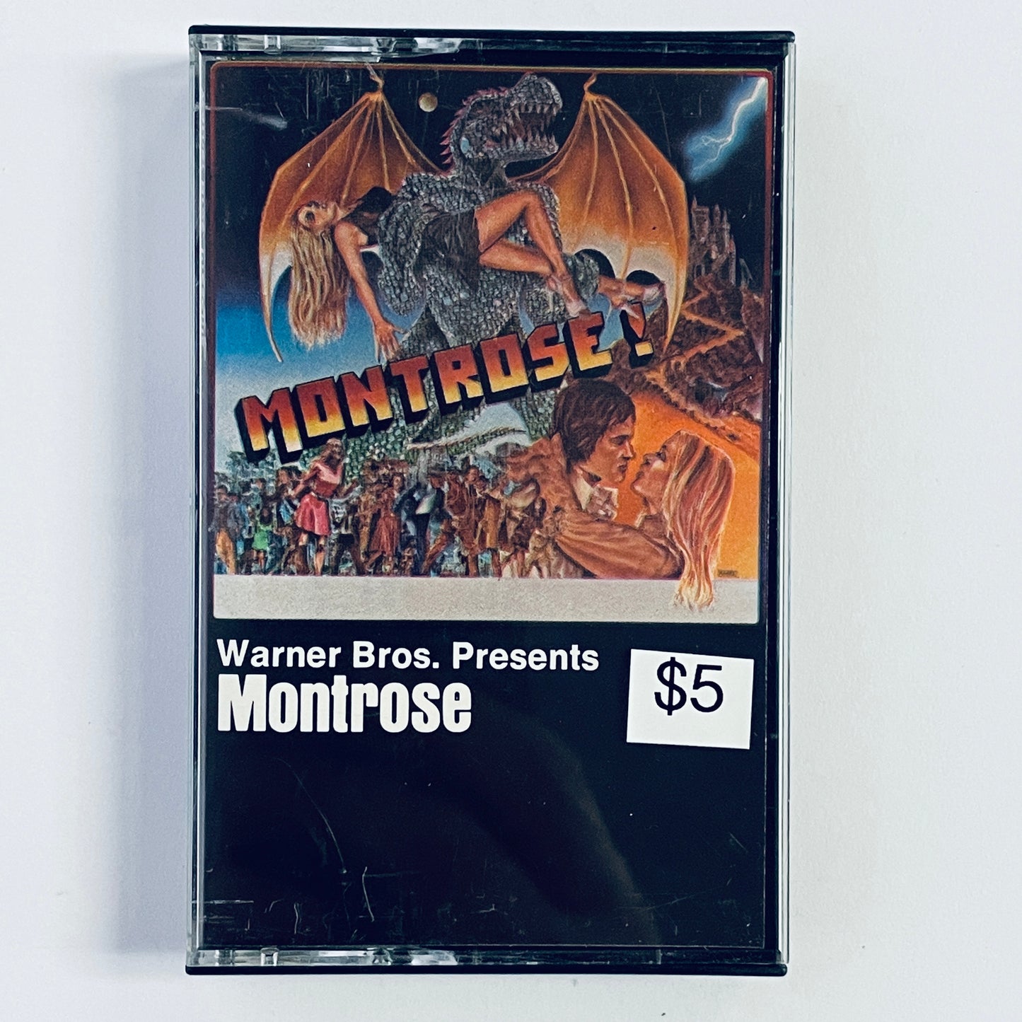 Montrose – Warner Bros. Presents Montrose! cassette tape (used)