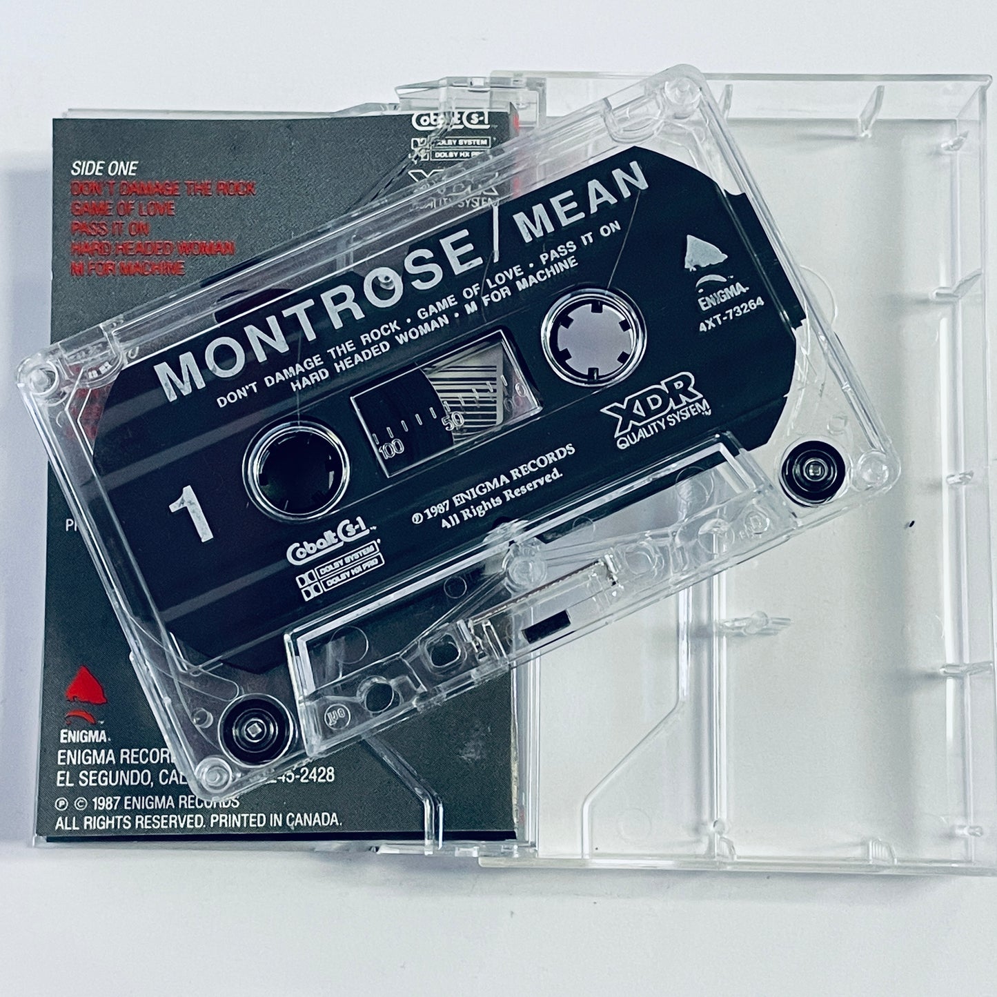 Montrose – Mean cassette tape (used)