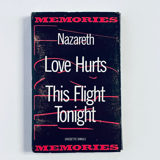 Nazareth - Love Hurts single cassette tape (used)