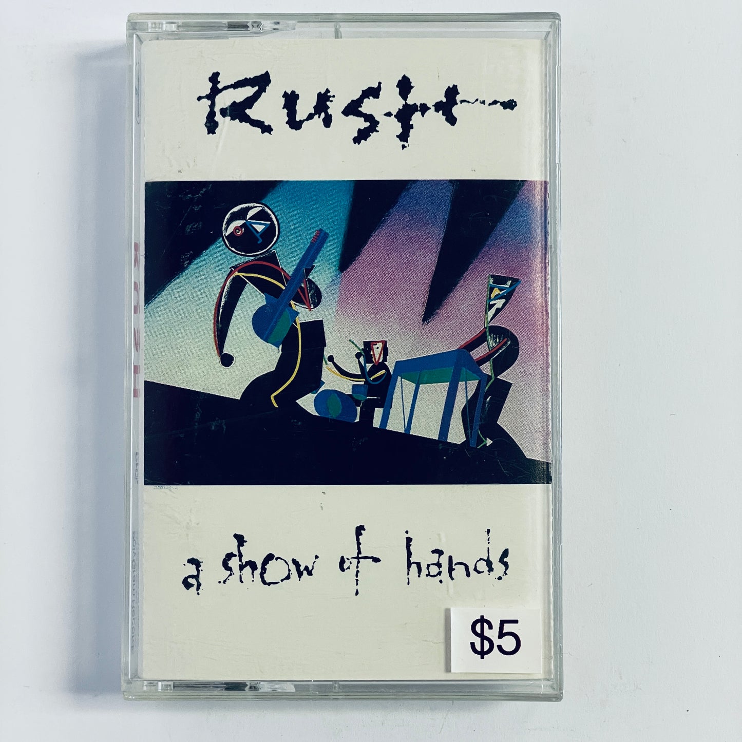 Rush – A Show Of Hands cassette tape (used)