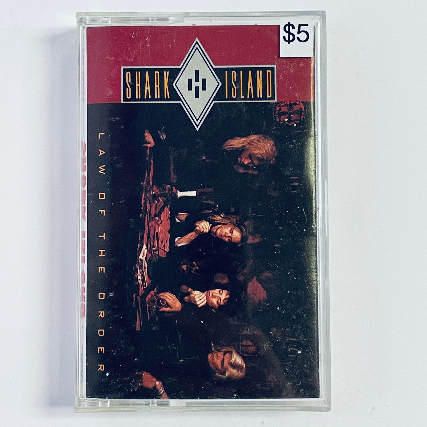 Shark Island – Law Of The Order cassette tape (used)