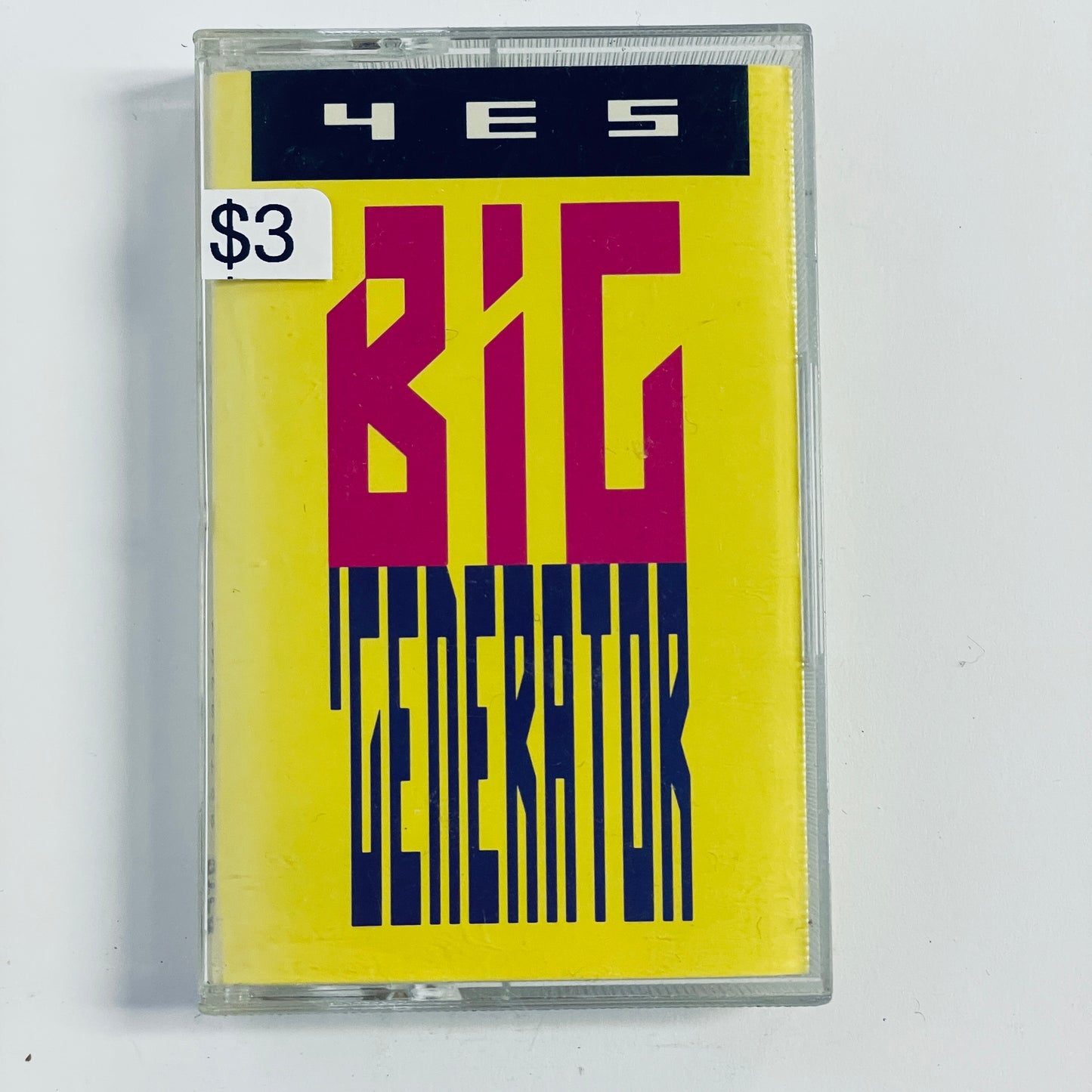 Yes – Big Generator cassette tape (used)