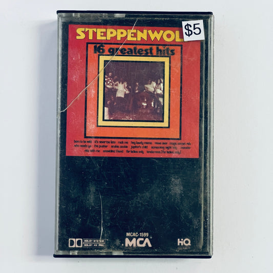 Steppenwolf – 16 Greatest Hits cassette tape (used)