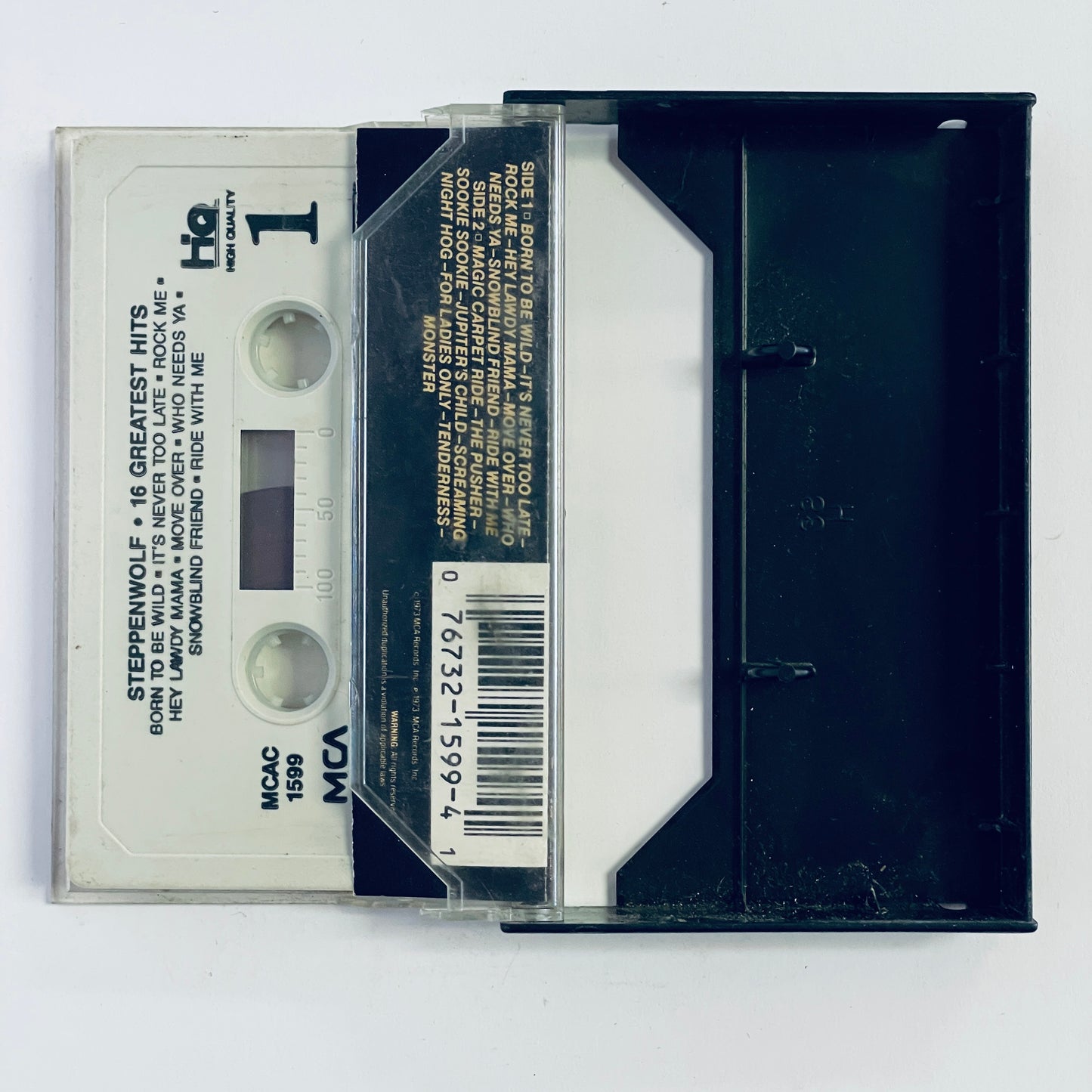 Steppenwolf – 16 Greatest Hits cassette tape (used)