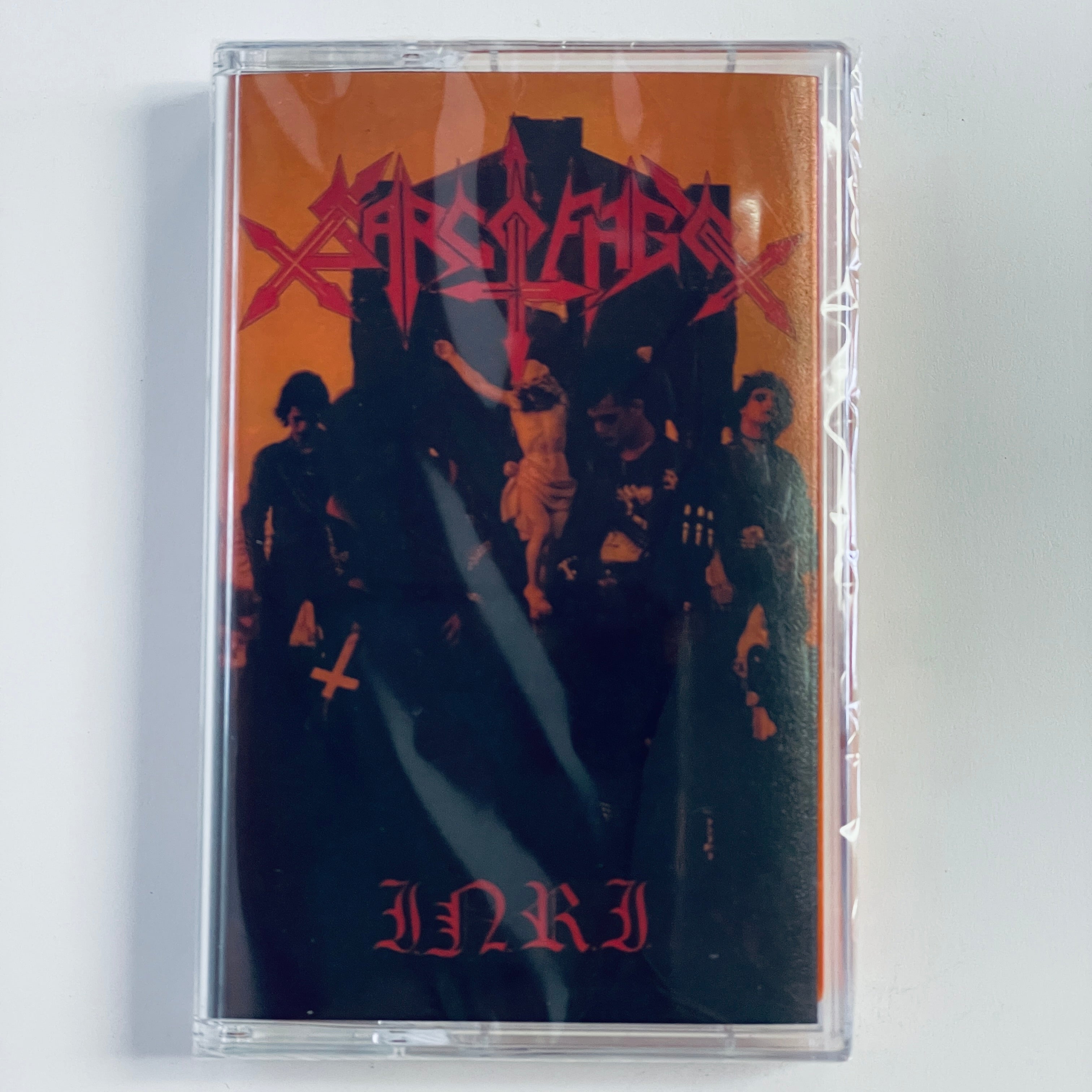 Sarcofago - INRI cassette tape – Vinyl Command
