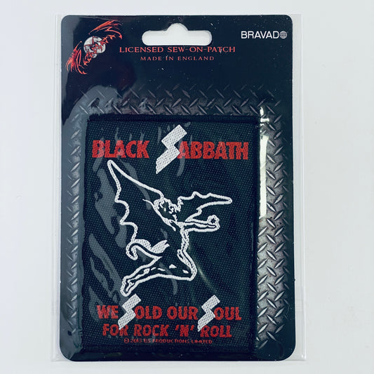 Black Sabbath - We Sold Our Souls for Rock and Roll patch