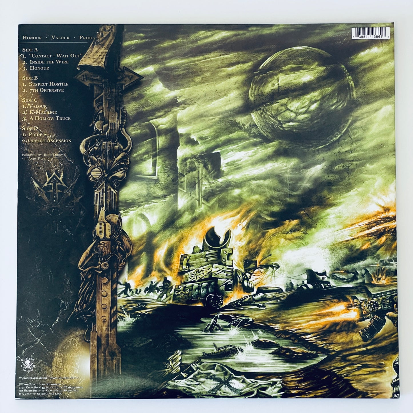 Bolt Thrower - Honour Valour Pride LP (used)