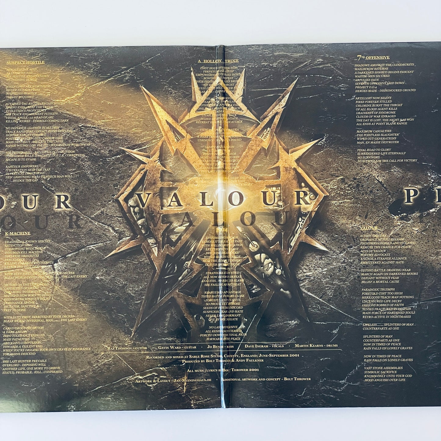 Bolt Thrower - Honour Valour Pride LP (used)