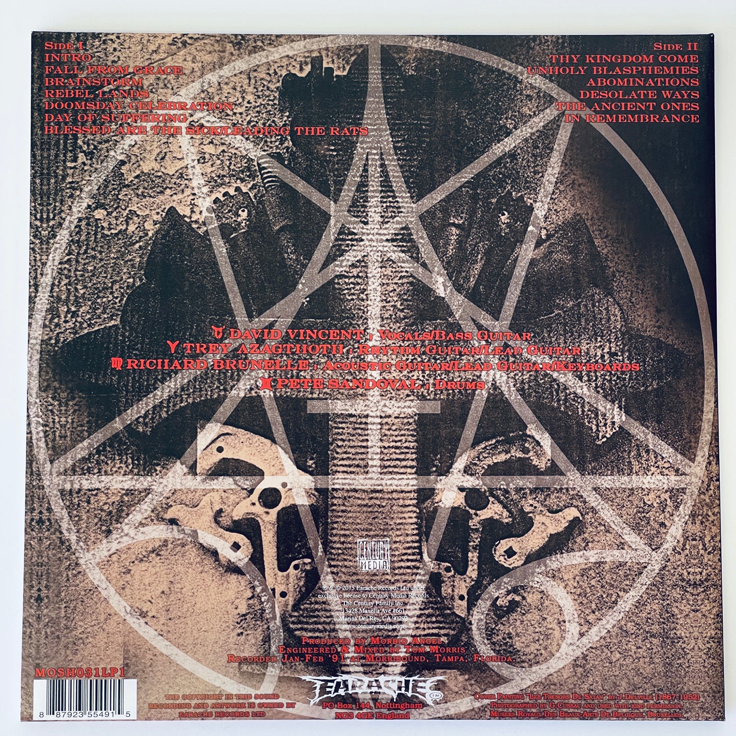 Morbid Angel - Blessed Are The Sick LP (used)
