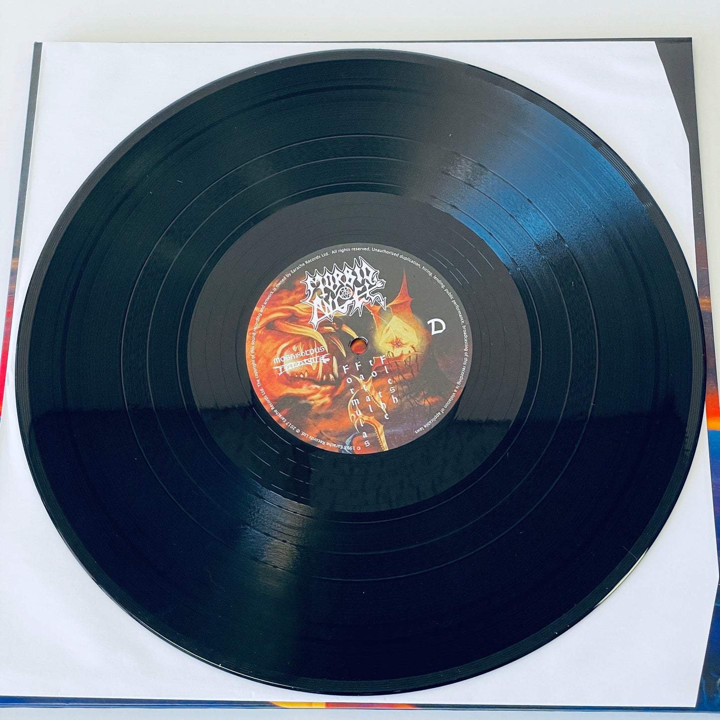 Vintage Morbid Angel Formulas Fatal To The Flesh Tour T-Shirt Long Sleeve XL, image size:1445x1445