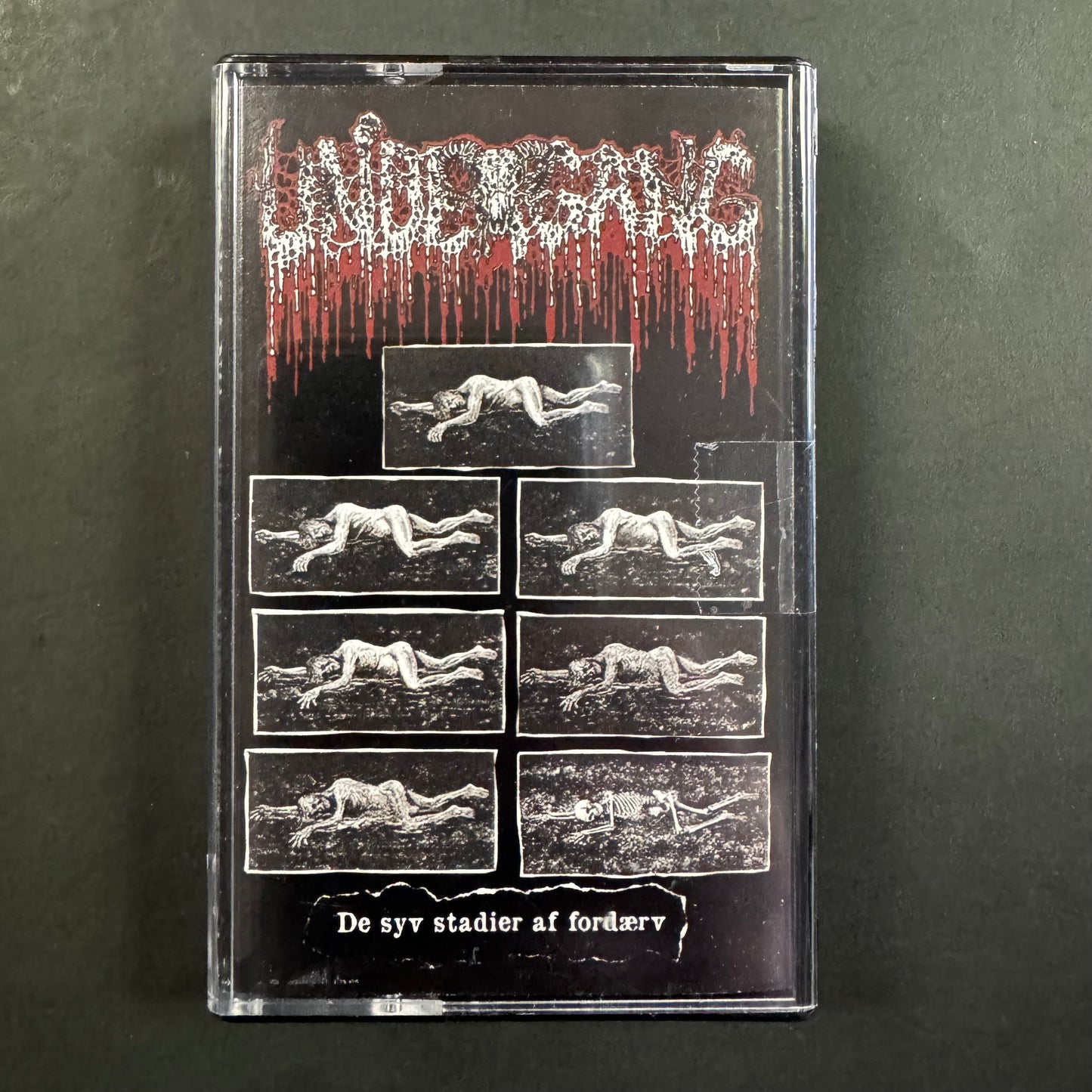Undergang - De syv stadier af fordærv cassette tape (used)
