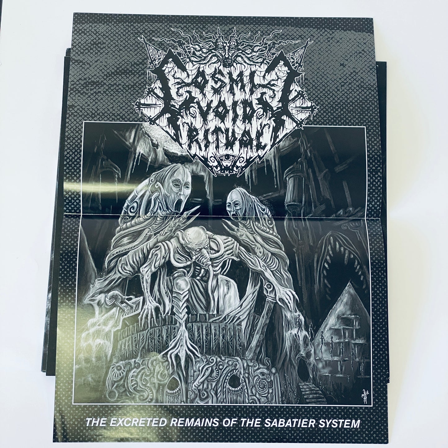 Cosmic Void Ritual - The Excreted Remains Of The Sabatier System LP (used)