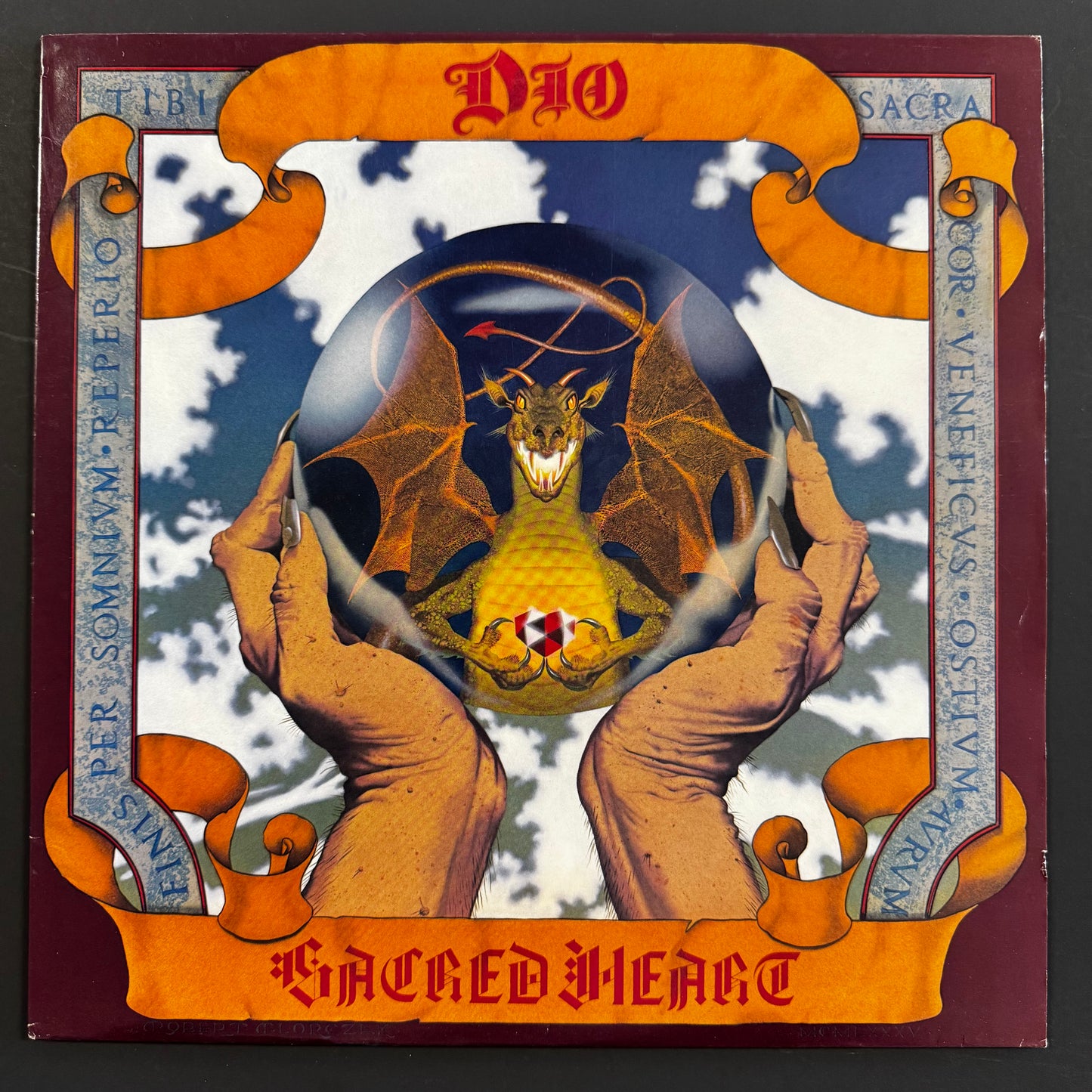 Dio - Sacred Heart original LP - US pressing (used)